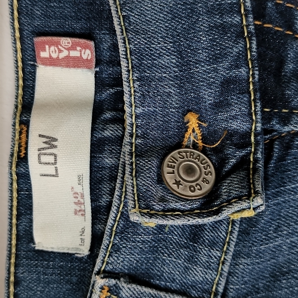 LEVIS Jeans Red Tab Size 8 M - Picture 4 of 10